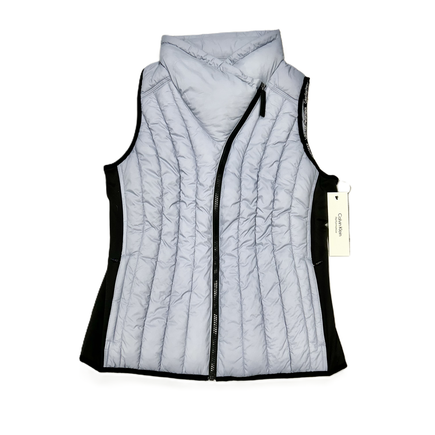 Vest Puffer & Quilted By Calvin Klein In Purple, Size: M