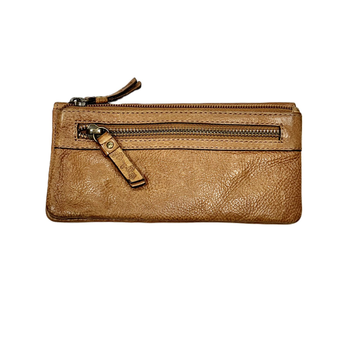 Wallet Leather By Fossil, Size: Small