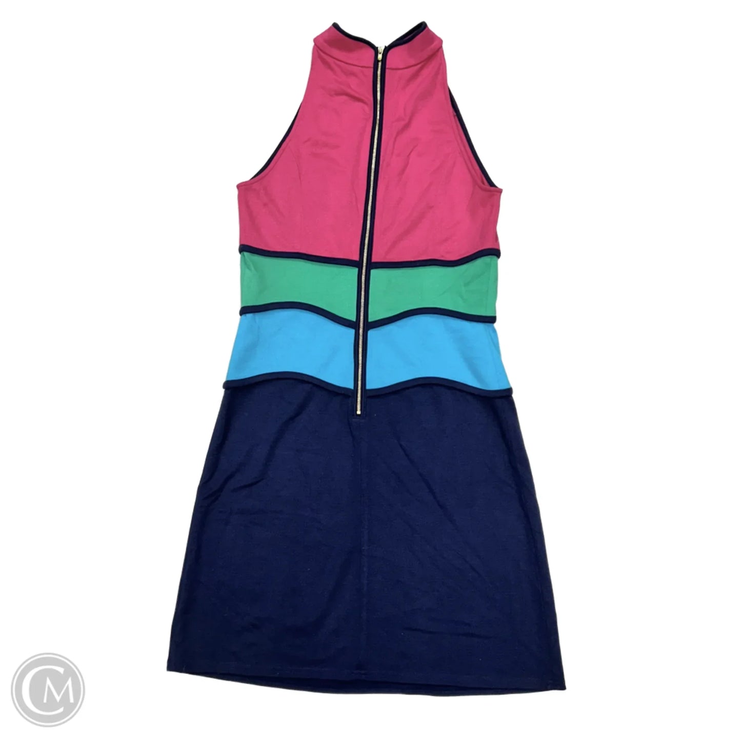 Dress Designer By Lilly Pulitzer In Blue & Pink, Size: M