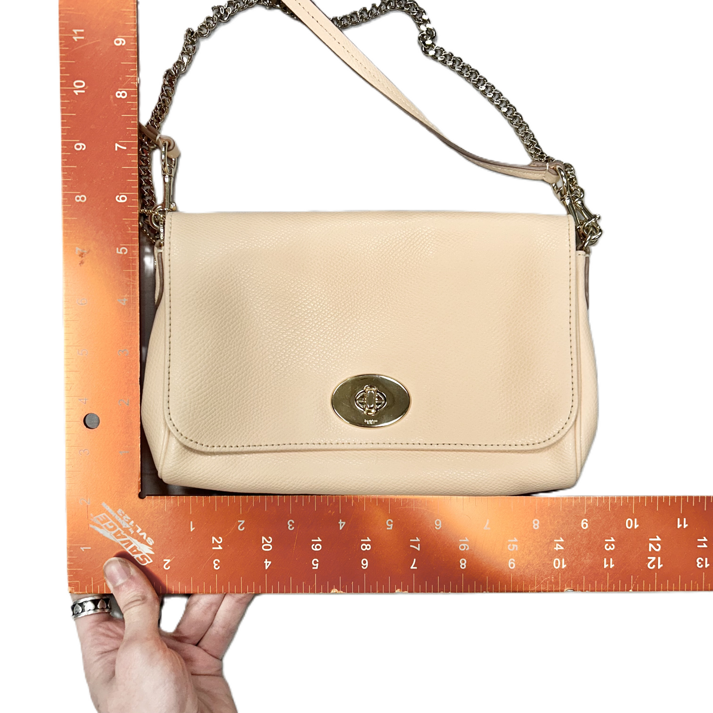 Crossbody Designer By Coach, Size: Small