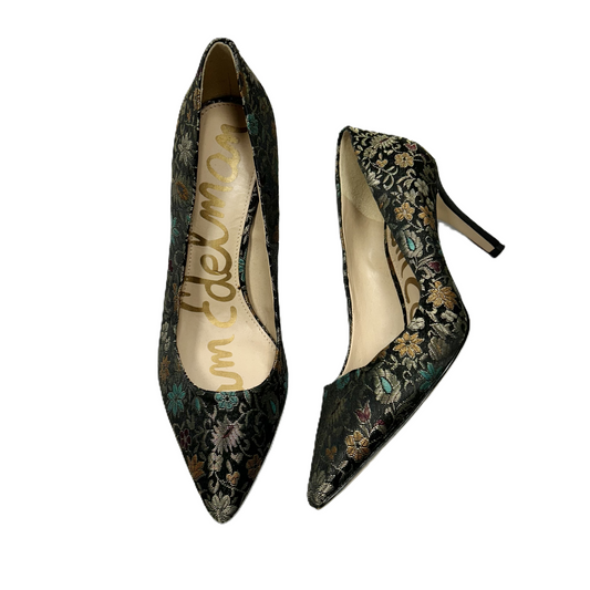 Shoes Heels Stiletto By Sam Edelman In Floral Print, Size: 7.5