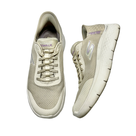 Shoes Athletic By Skechers In Beige, Size: 8