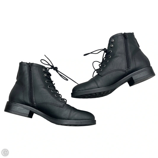 Boots Combat By Madden Girl In Black, Size: 10