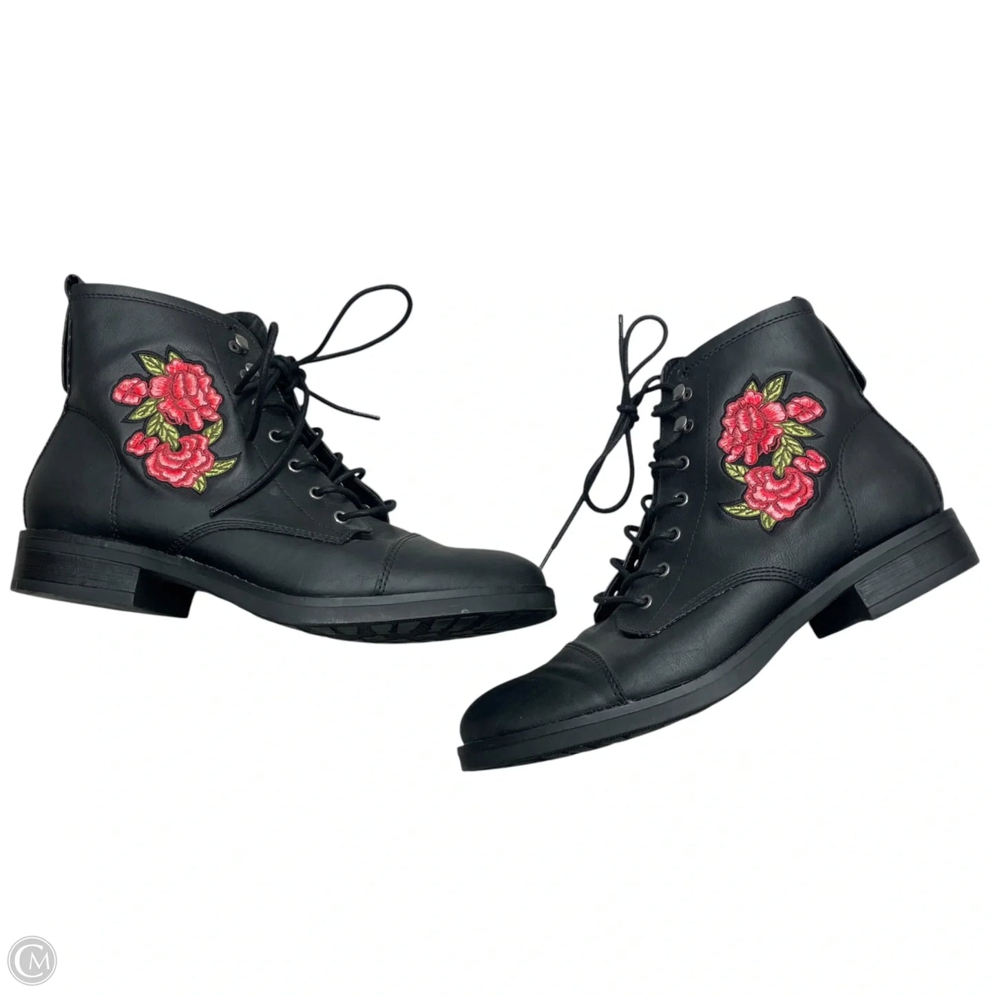 Boots Combat By Madden Girl In Black, Size: 10