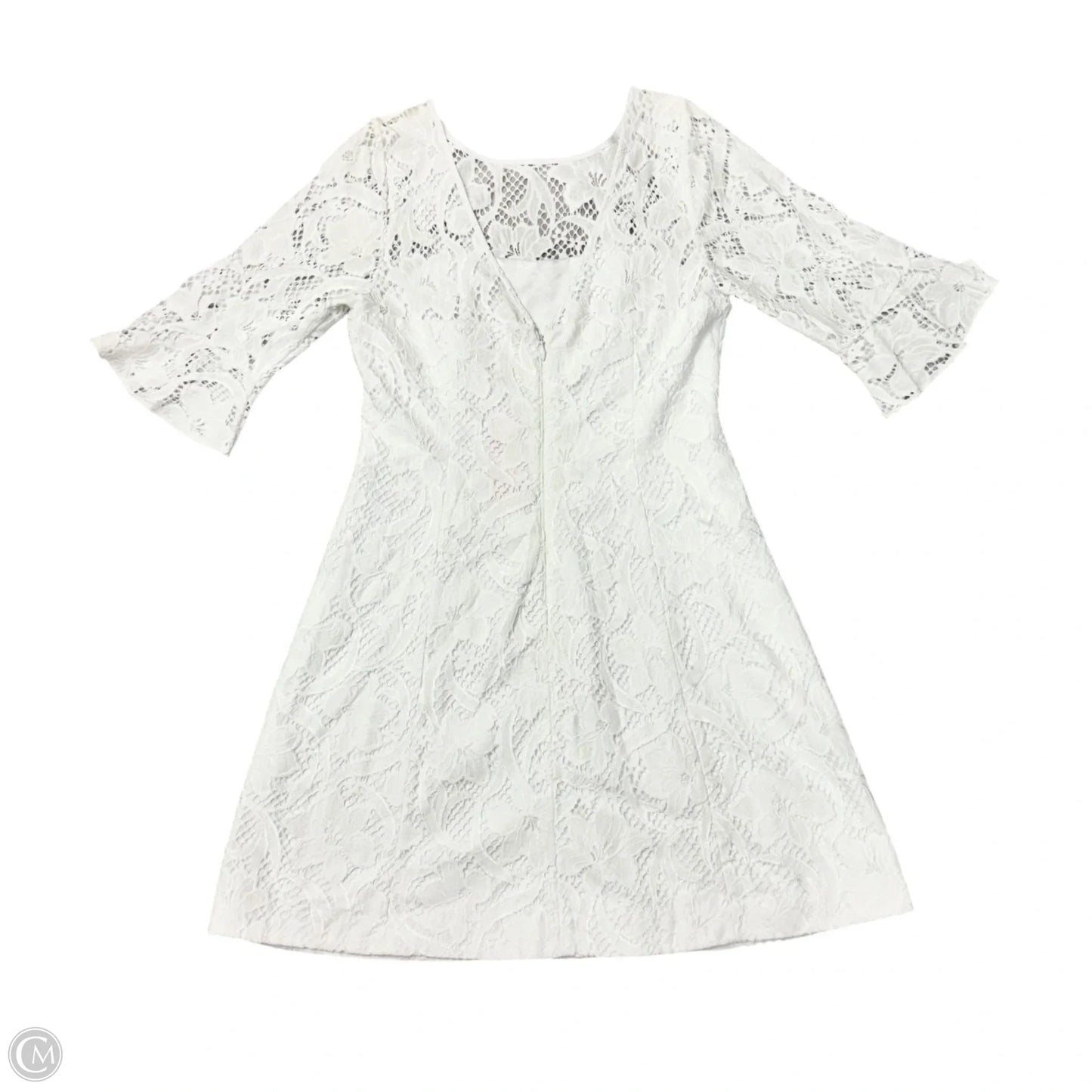 Dress Designer By Lilly Pulitzer In White, Size: M