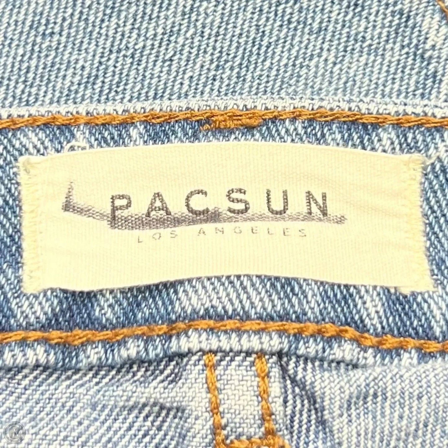 Jeans Straight By Pacsun In Blue Denim, Size: 0