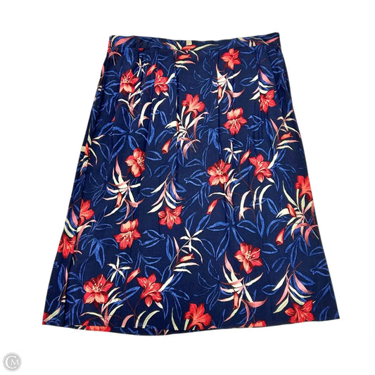 Skirt Maxi By Sag Harbor In Navy, Size: 3x