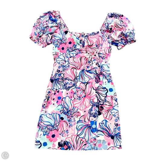 Dress Designer By Lilly Pulitzer In Blue & Pink, Size: Xs