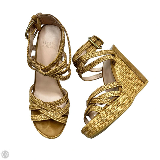 Shoes Designer By Stuart Weitzman In Tan, Size: 6