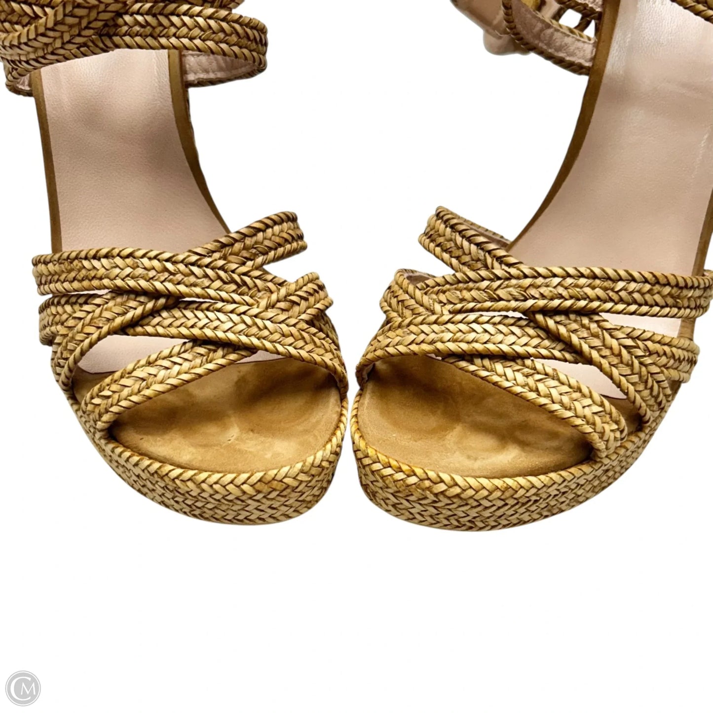 Shoes Designer By Stuart Weitzman In Tan, Size: 6