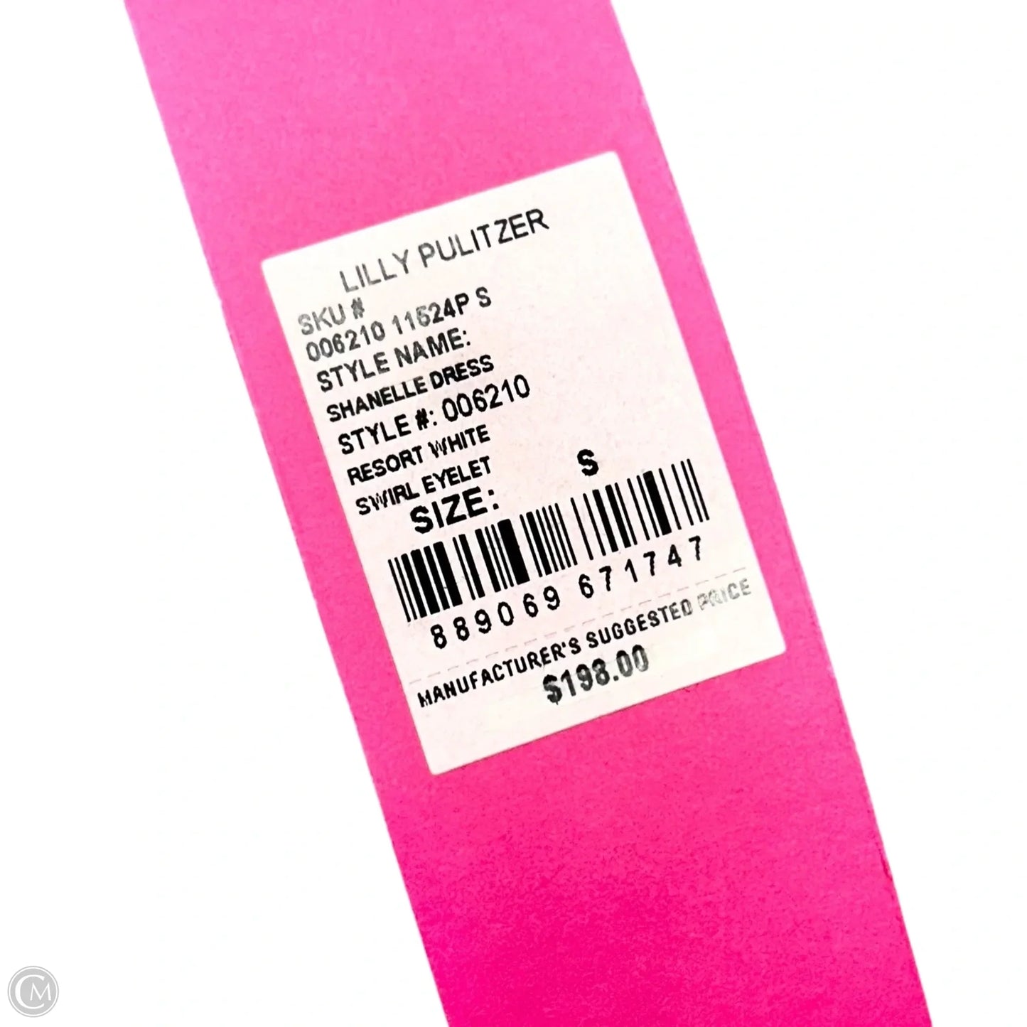 Dress Designer By Lilly Pulitzer In White, Size: S