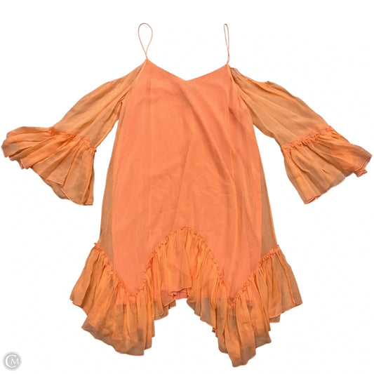 Dress Designer By Alice + Olivia In Peach, Size: S
