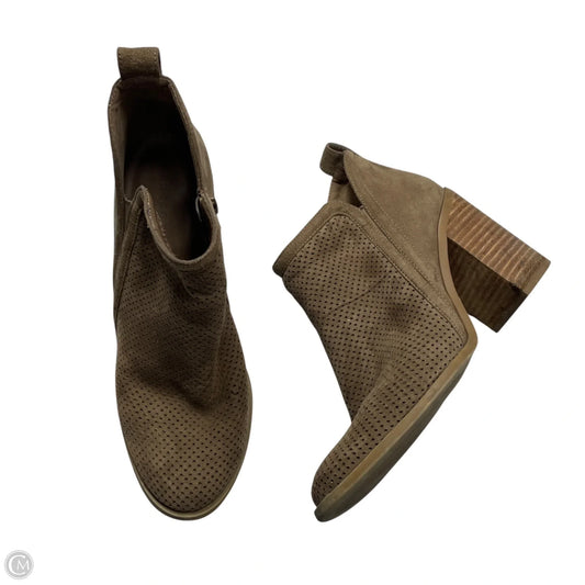 Boots Ankle Heels By Madden Girl In Bronze, Size: 8