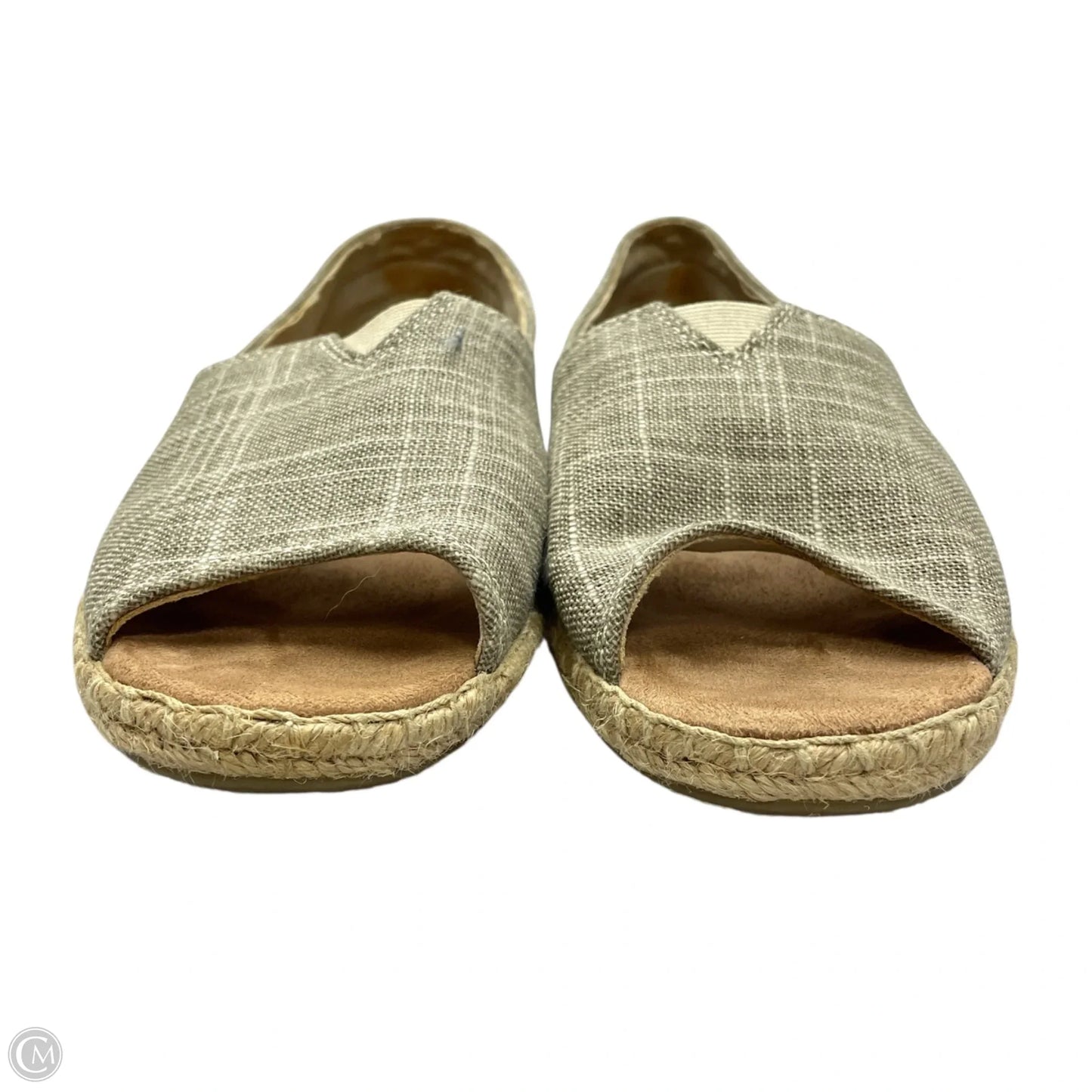 Shoes Flats By Toms In Taupe, Size: 7