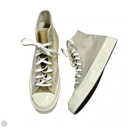 Shoes Sneakers By Converse In Tan, Size: 9.5