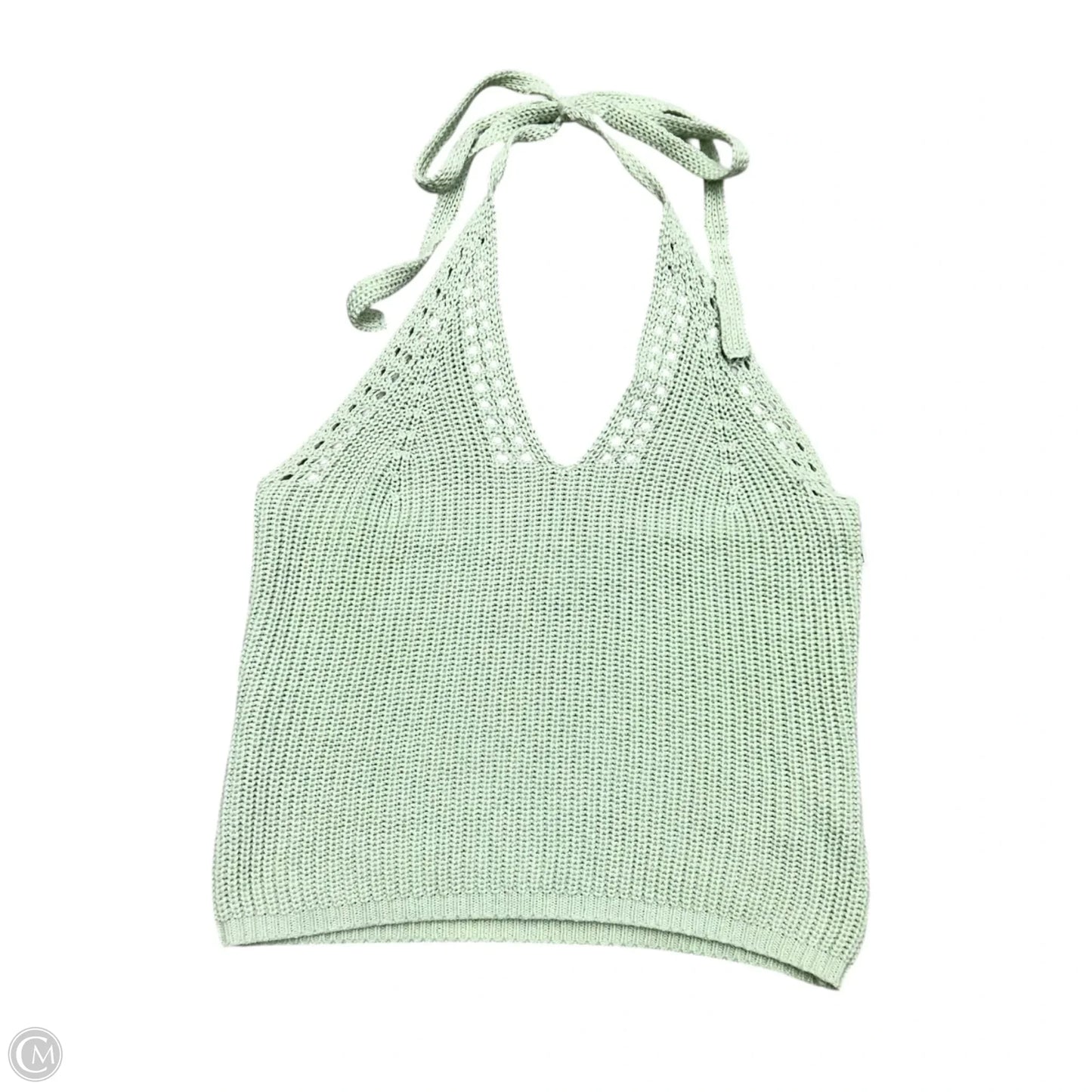Top Sleeveless By Mine In Mint, Size: S