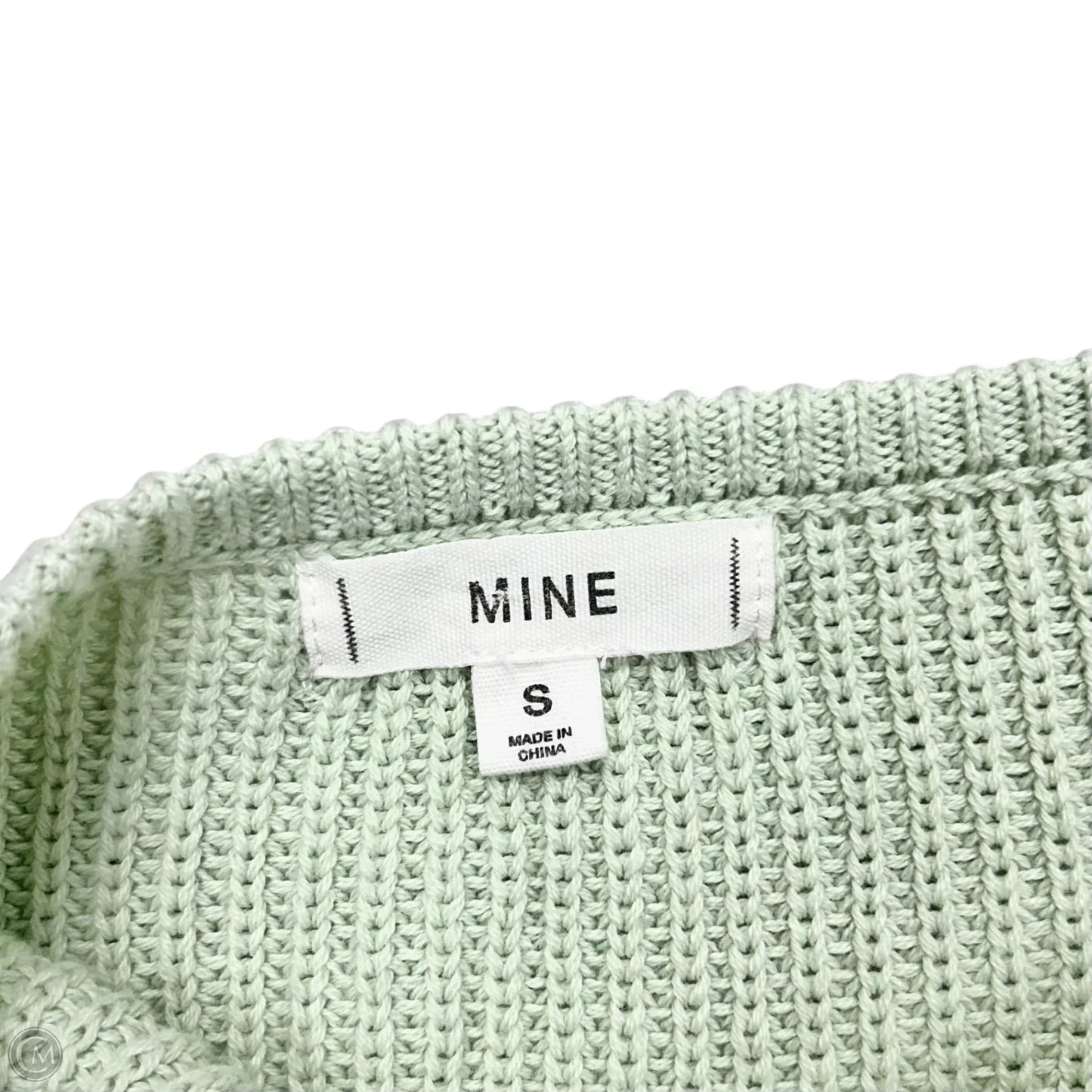 Top Sleeveless By Mine In Mint, Size: S