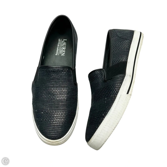 Shoes Flats By Lauren By Ralph Lauren In Black, Size: 8.5