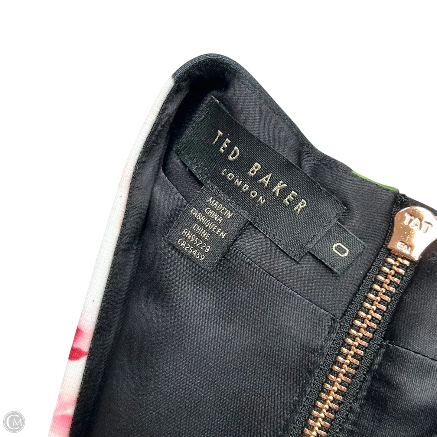 Dress Work By Ted Baker In Black & Pink, Size: Xs