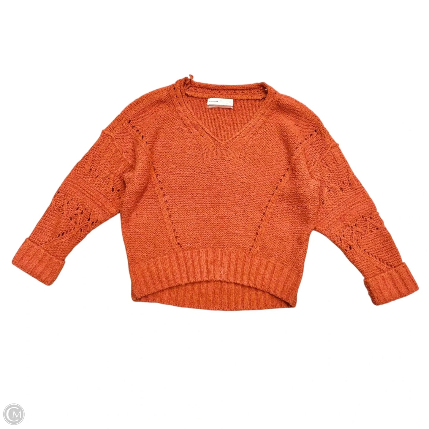Sweater By Pilcro In Orange, Size: Xxs