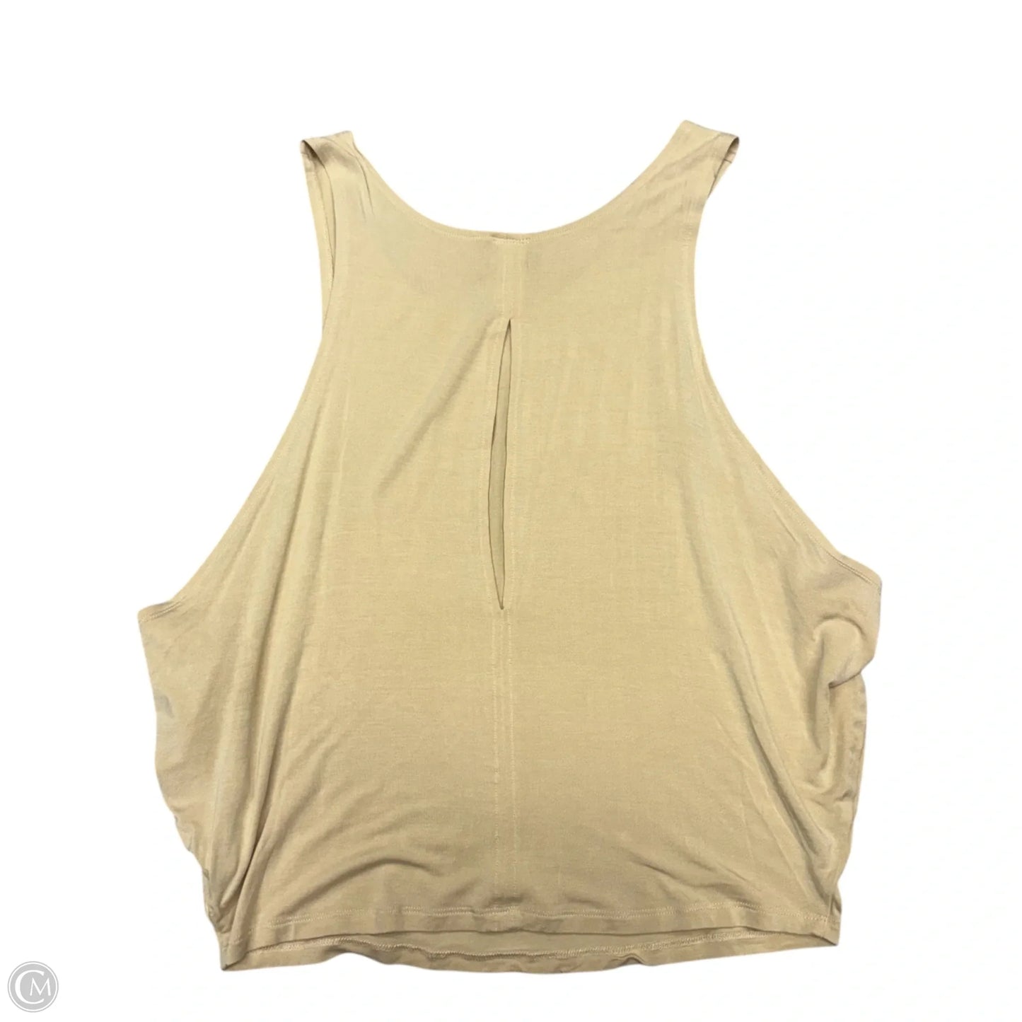 Athletic Tank Top By Varley In Tan, Size: S