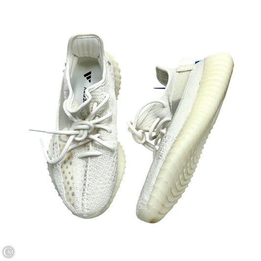 Shoes Luxury Designer By Yeezy In White, Size: 7