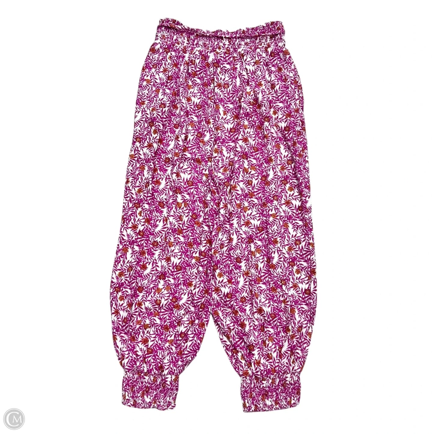 Pants Joggers By Anthropologie In Purple & White, Size: S