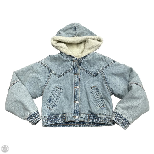 Jacket Denim By Bdg In Blue Denim, Size: S