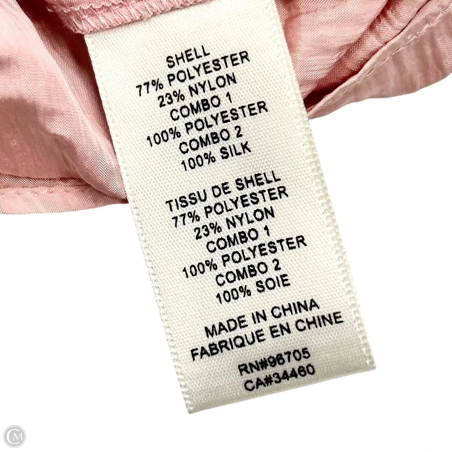 Blouse Sleeveless Designer By Rebecca Minkoff In Pink, Size: S