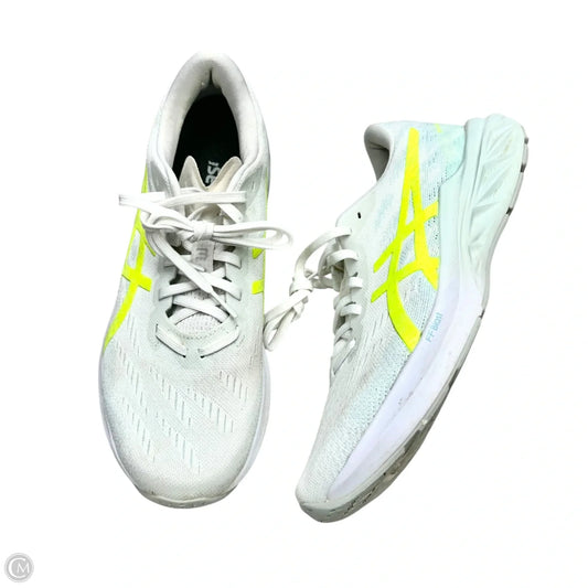 Shoes Athletic By Asics In Green & White, Size: 8.5
