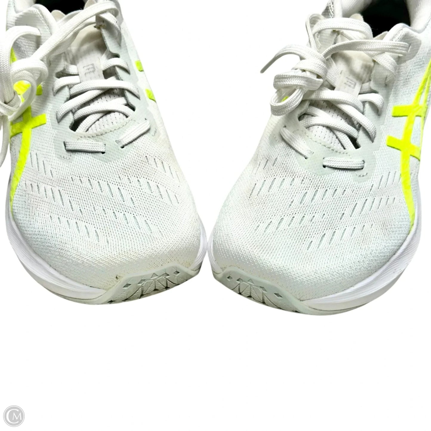 Shoes Athletic By Asics In Green & White, Size: 8.5