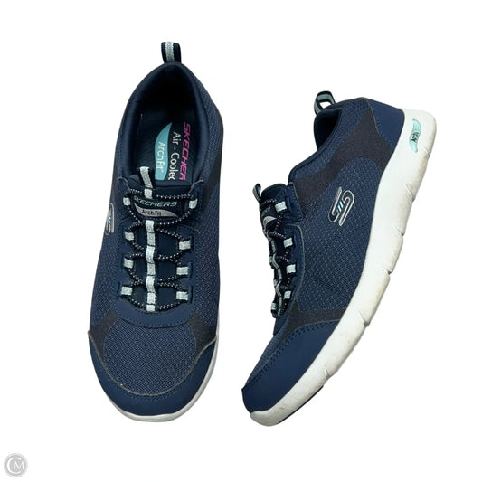Shoes Athletic By Skechers In Navy, Size: 7.5