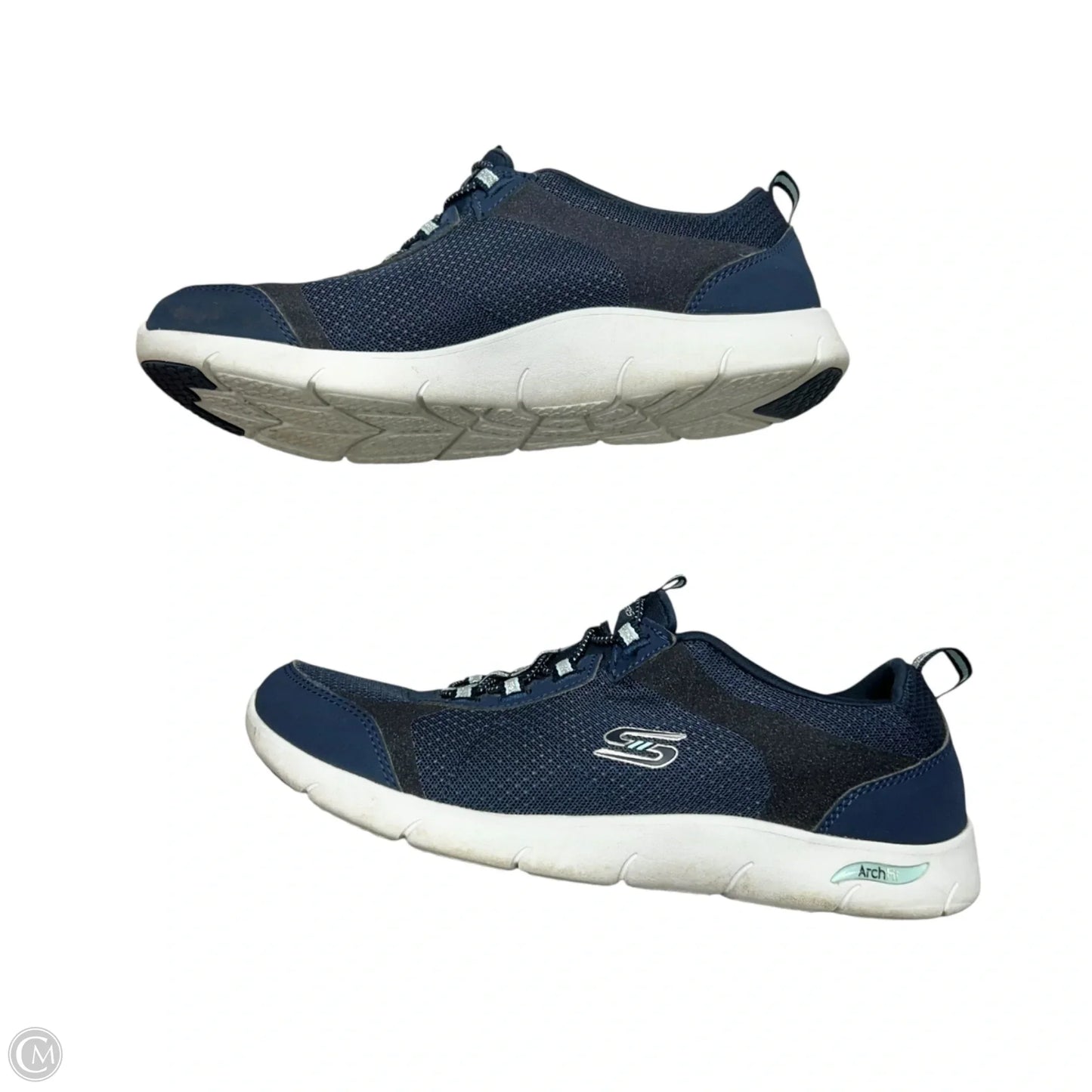 Shoes Athletic By Skechers In Navy, Size: 7.5