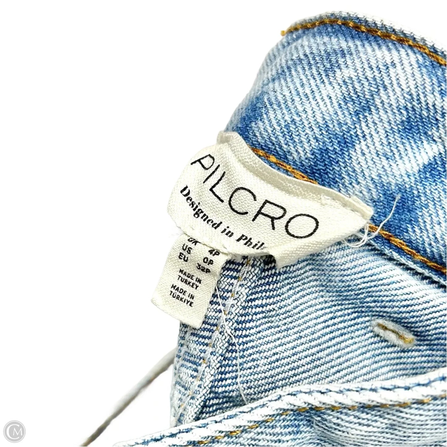 Skirt Maxi By Pilcro In Blue Denim, Size: 0p