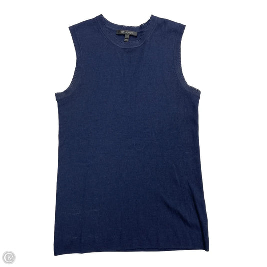 Top Sleeveless By St. John In Navy, Size: S