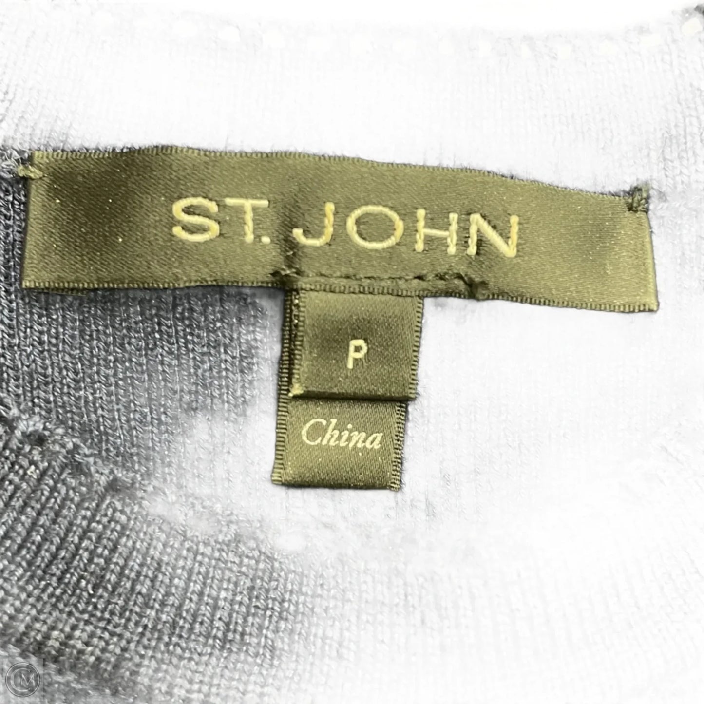 Top Sleeveless By St. John In Navy, Size: S