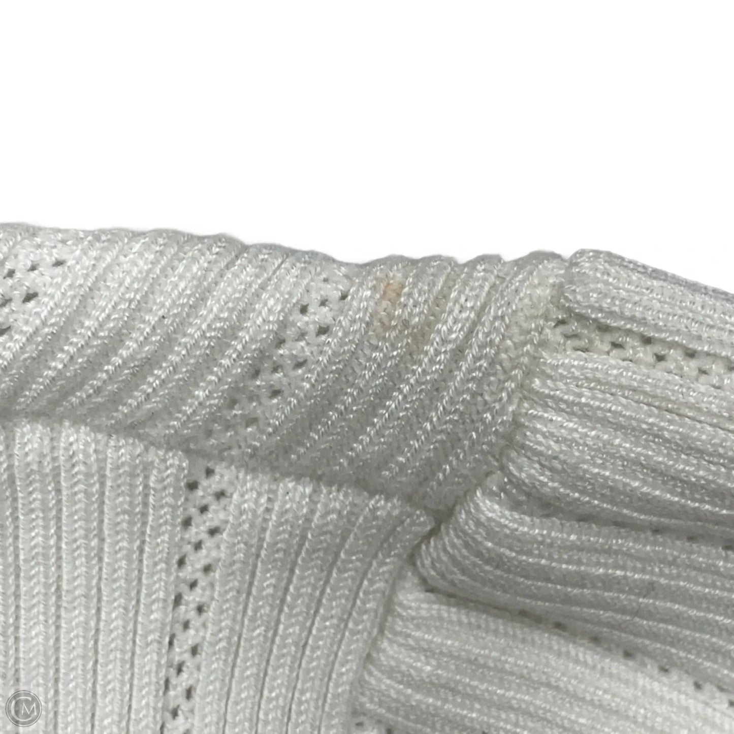 Top Short Sleeve By Adrianna Papell In White, Size: L