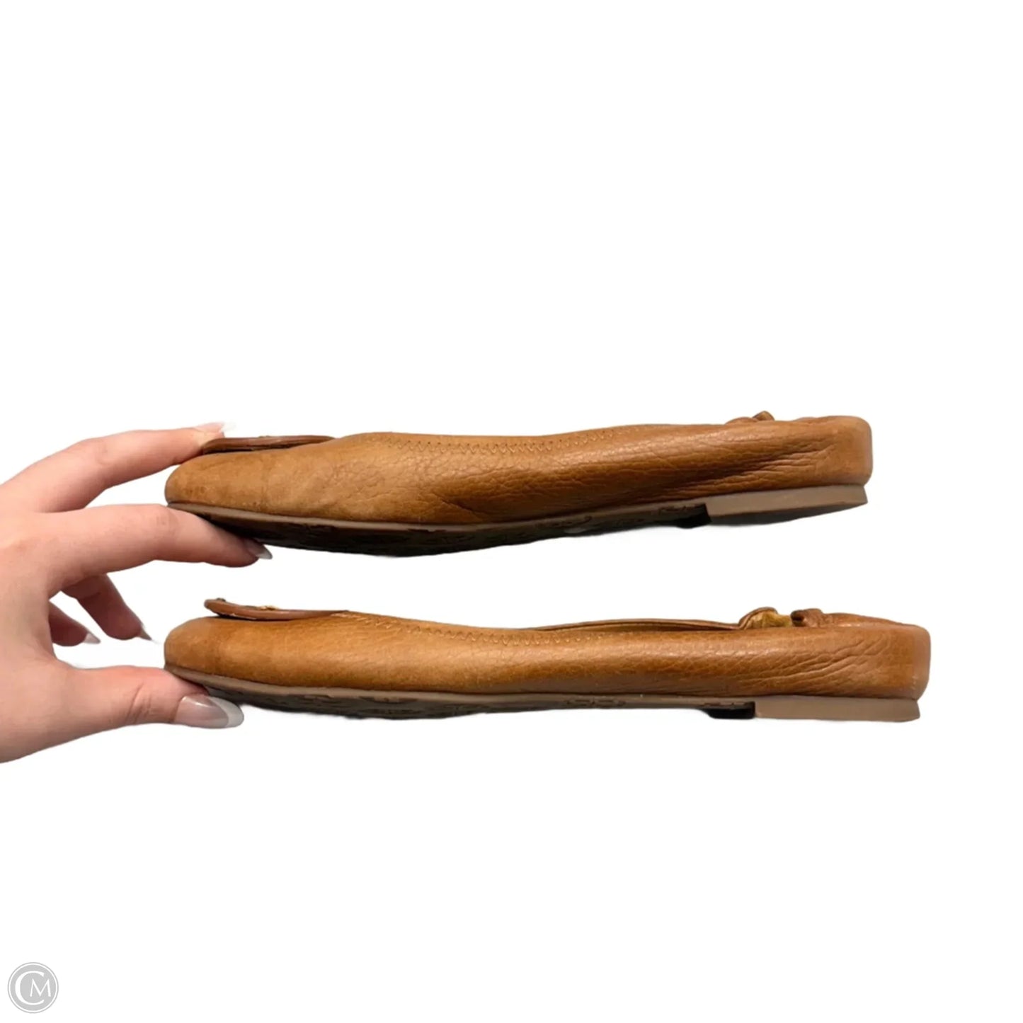 Shoes Designer By Tory Burch In Brown, Size: 7