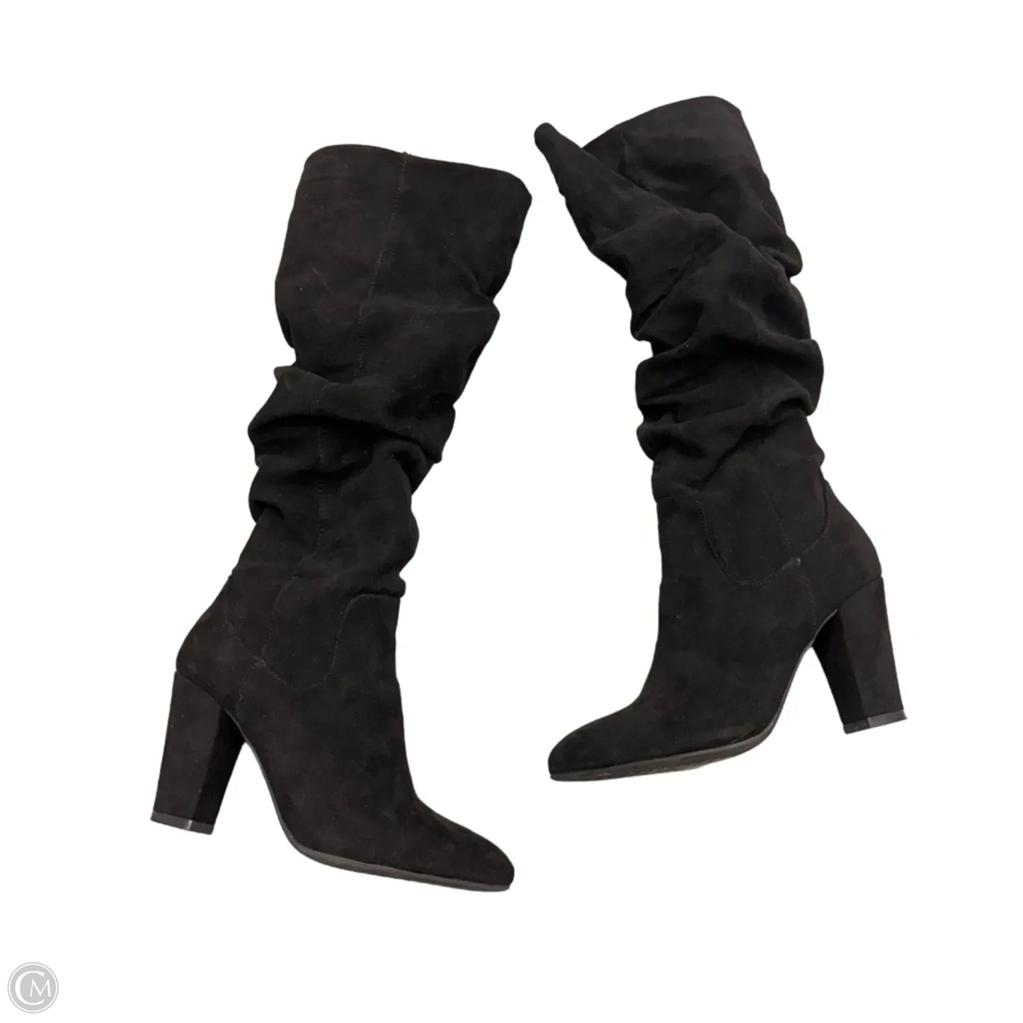 Boots Mid-calf Heels By White Mountain In Black, Size: 7