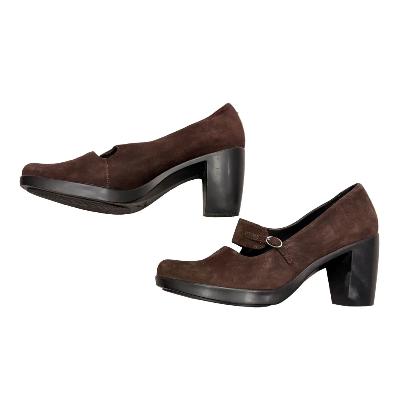 Shoes Heels Block By Dansko In Brown, Size: 9.5