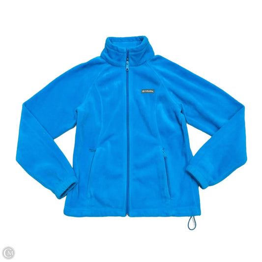 Jacket Fleece By Columbia In Blue, Size: M