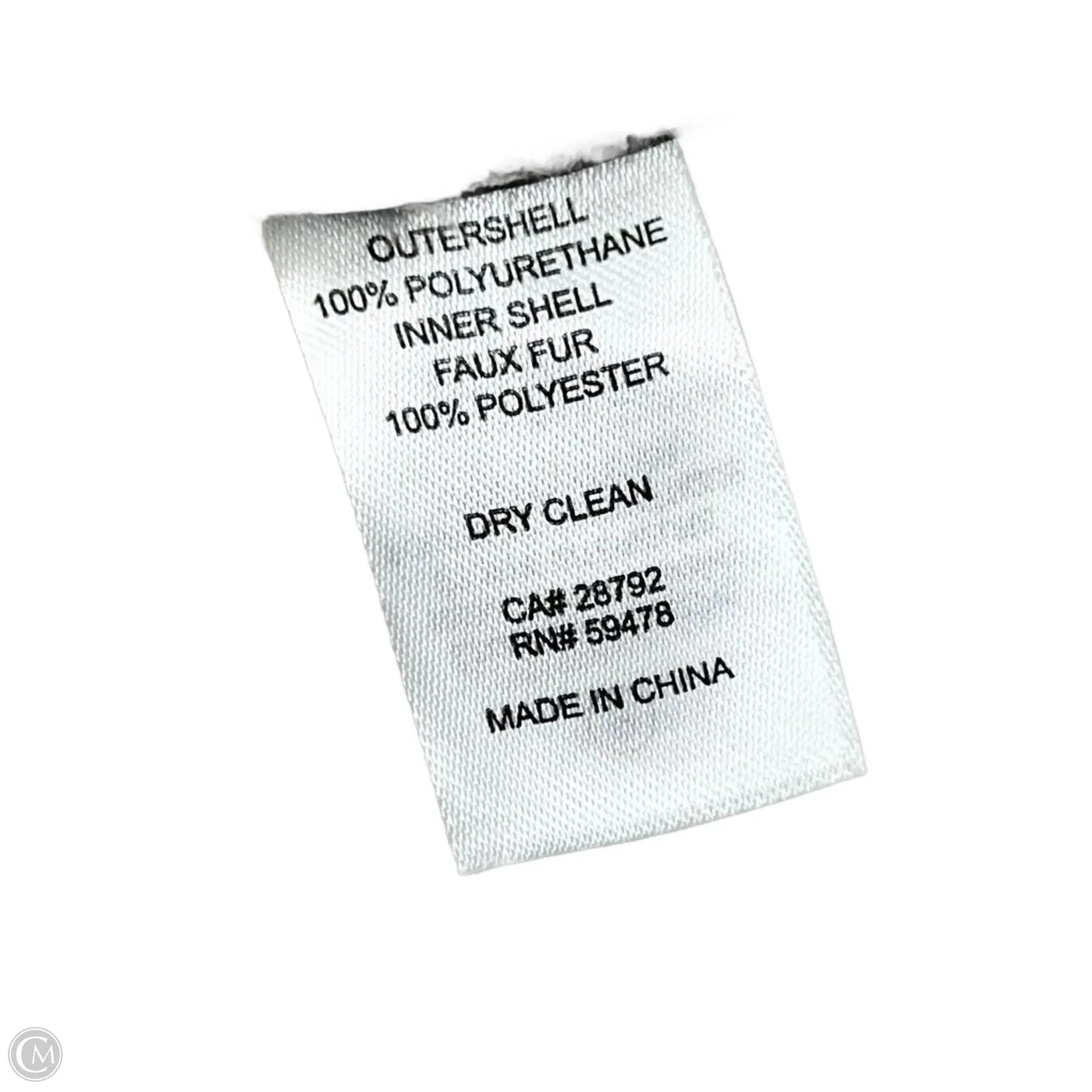 Coat Faux Fur & Sherpa By Joie In Brown & Cream, Size: L