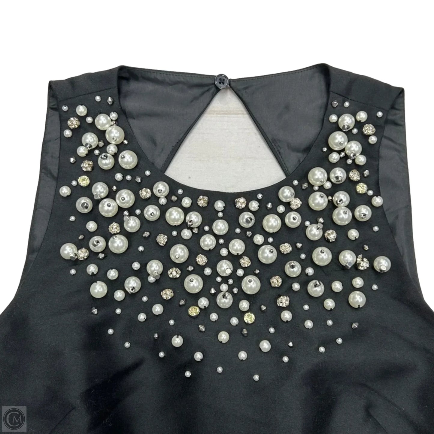 Dress Designer By Kate Spade In Black & Silver, Size: Xs