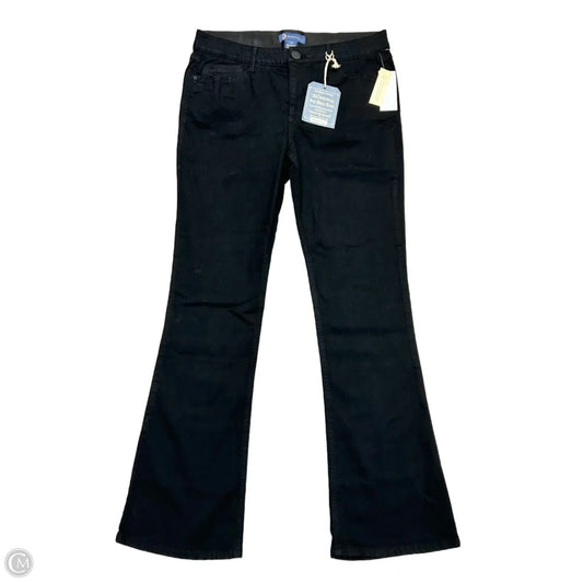 Jeans Boot Cut By Democracy In Black Denim, Size: 14