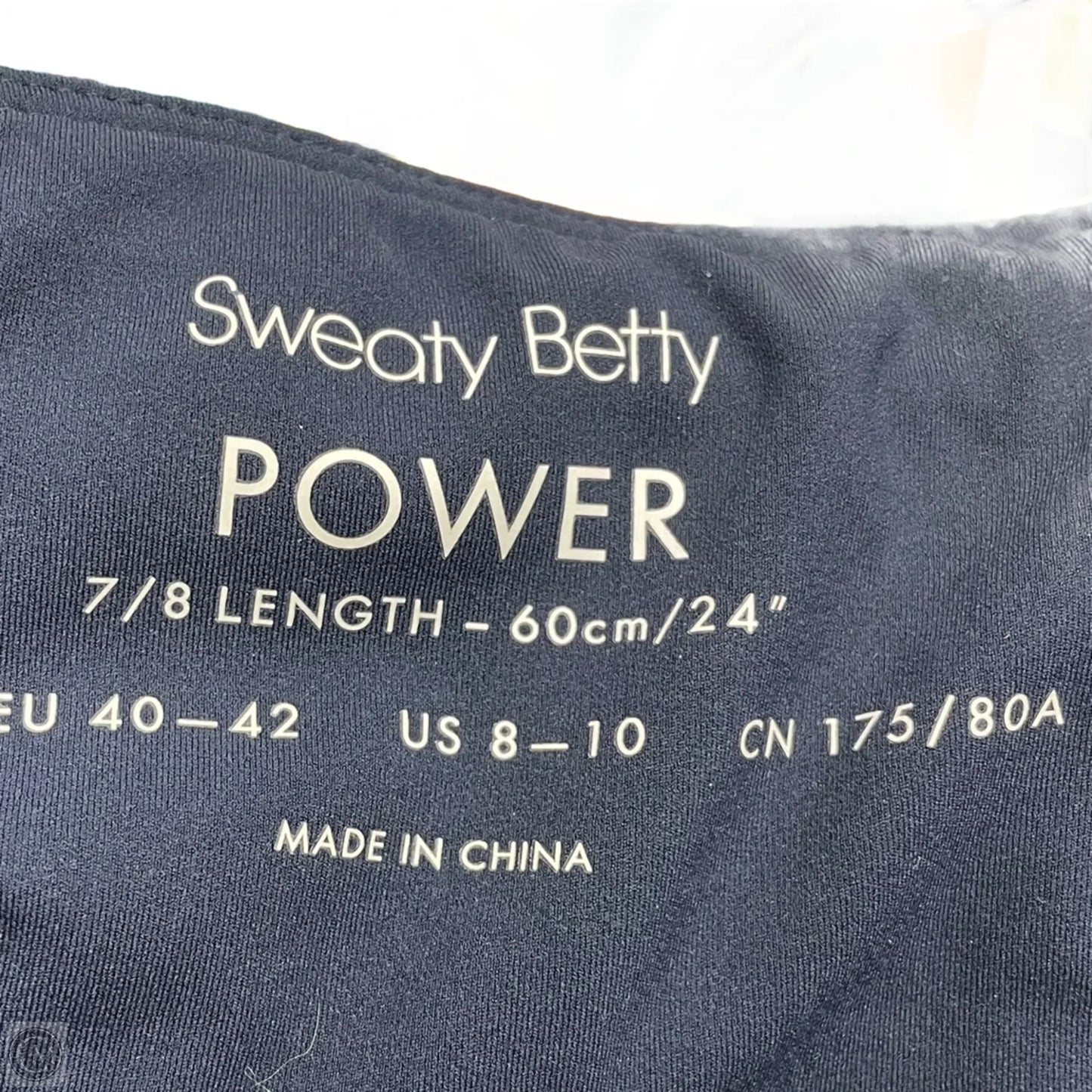 Athletic Leggings By Sweaty Betty In Blue & Green, Size: M