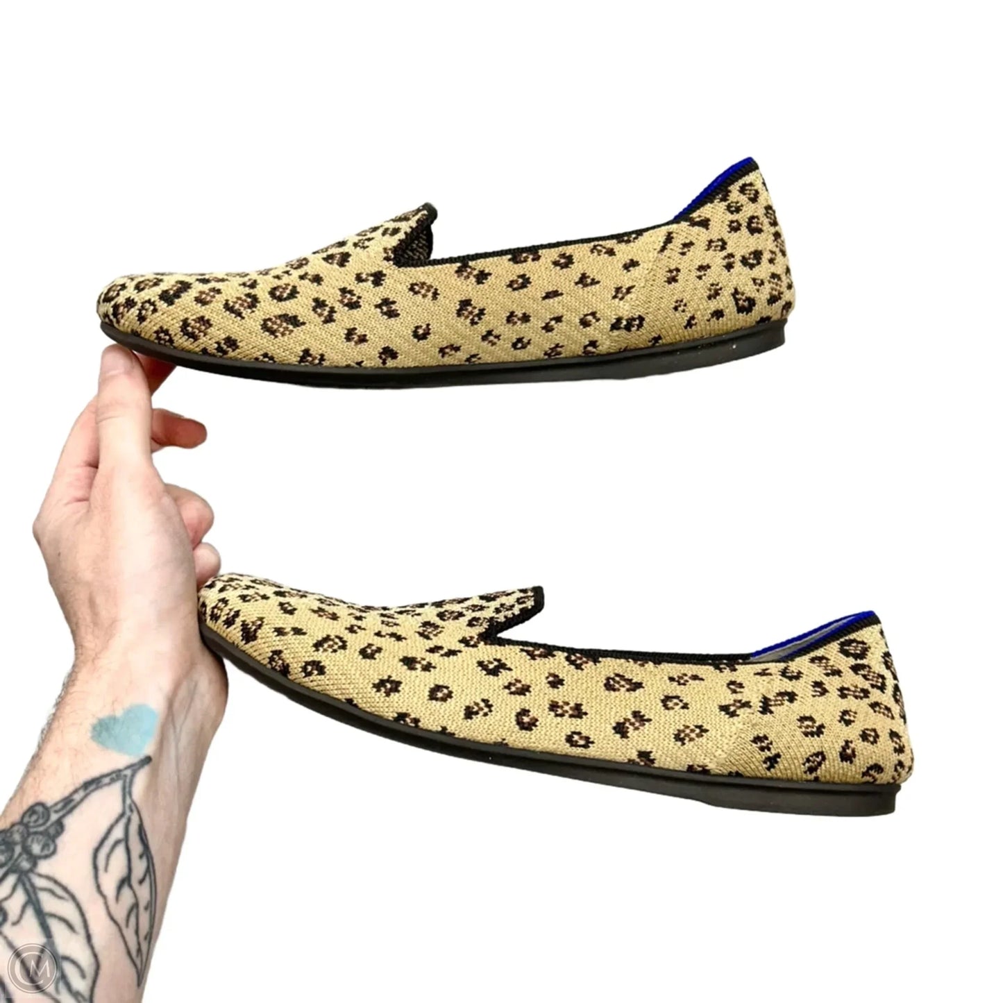 Shoes Flats By Rothys In Leopard Print, Size: 7.5