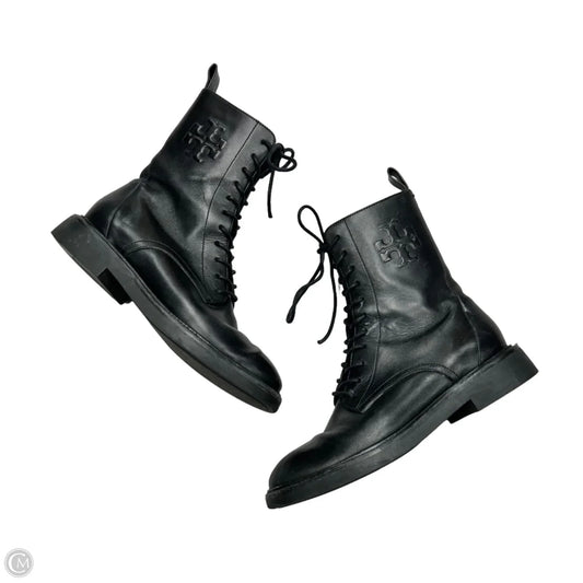 Boots Designer By Tory Burch In Black, Size: 6.5