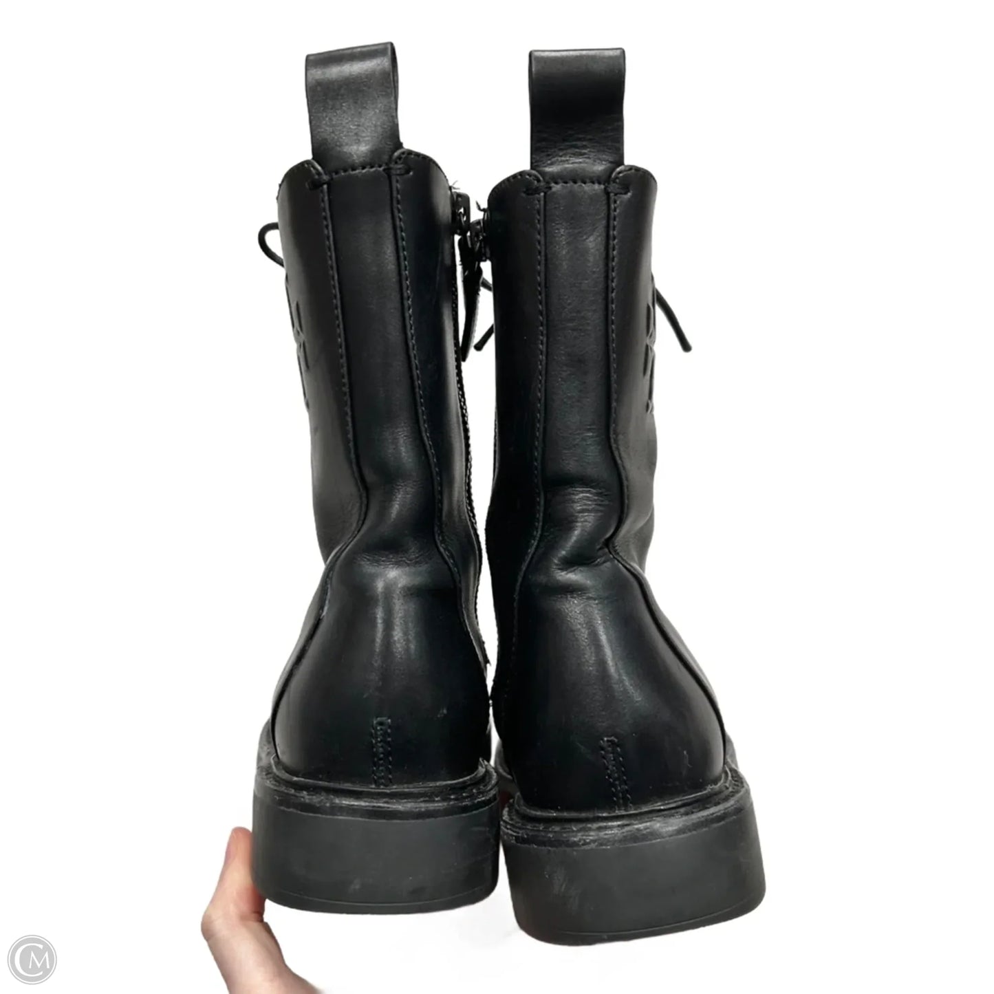 Boots Designer By Tory Burch In Black, Size: 6.5