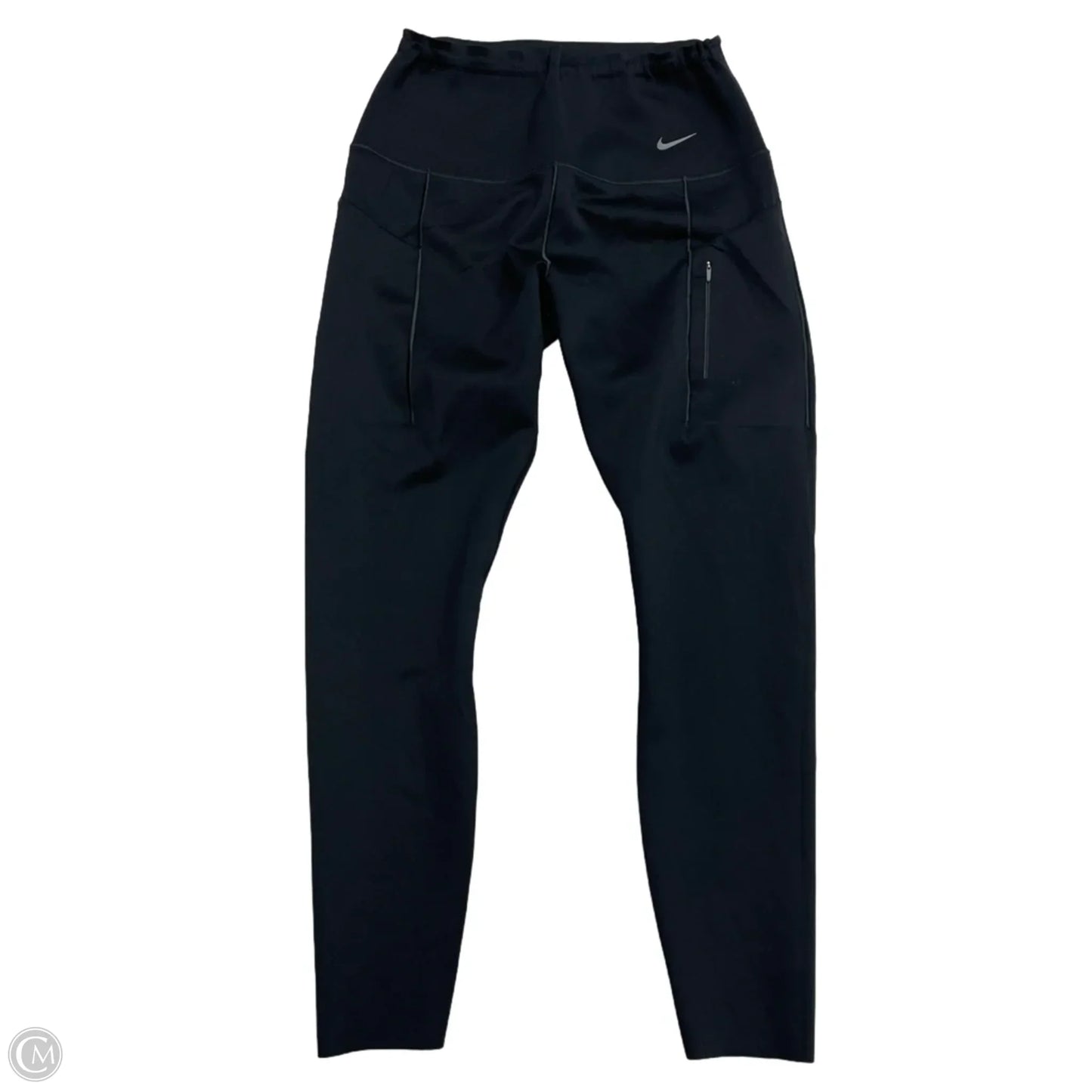 Athletic Leggings By Nike Apparel In Black, Size: L