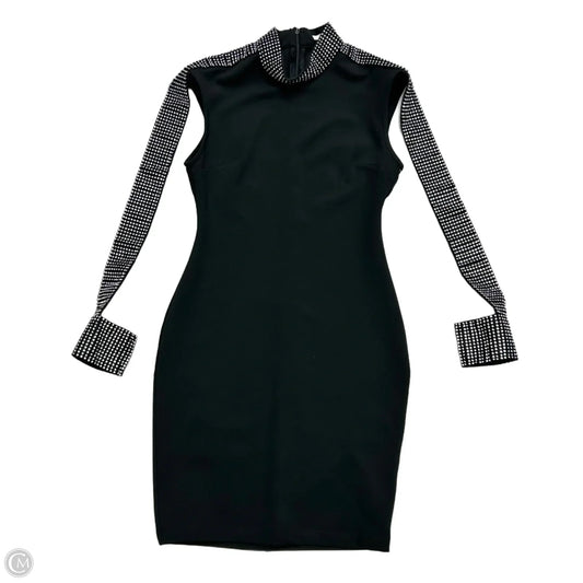 Dress Party Short By Voila In Black & Silver, Size: S